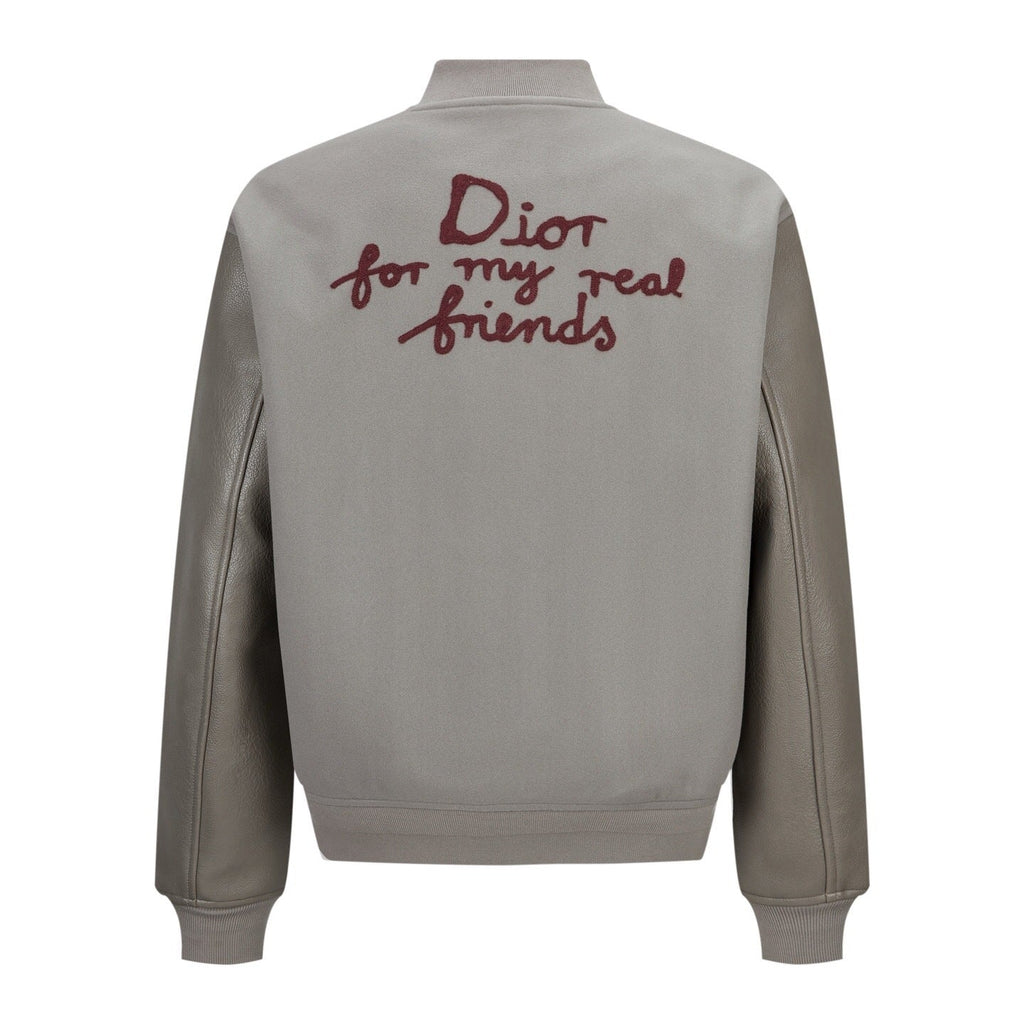 Dior CD Baseball Suede Jacket