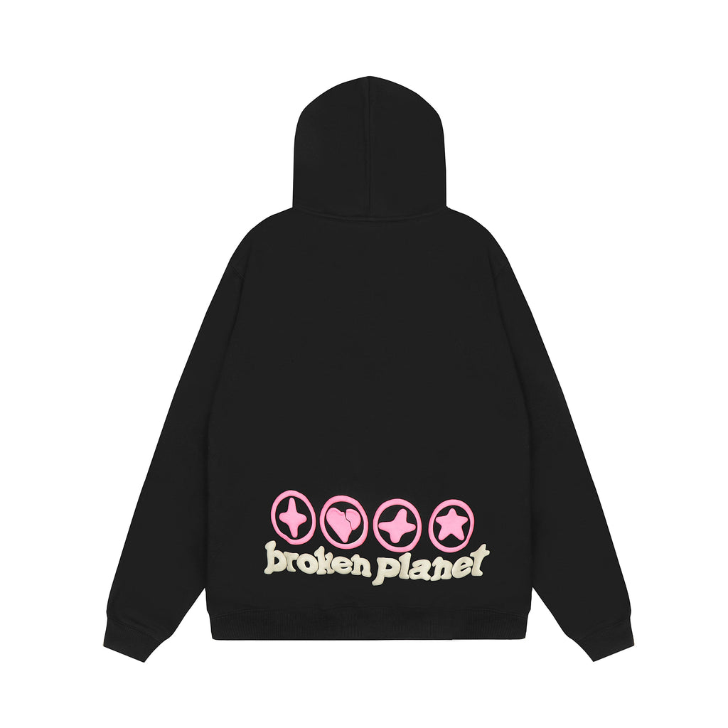 BROKEN PLANET - HEART BROKEN HOODIE