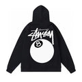 Stussy Hoodie 8 Ball Black