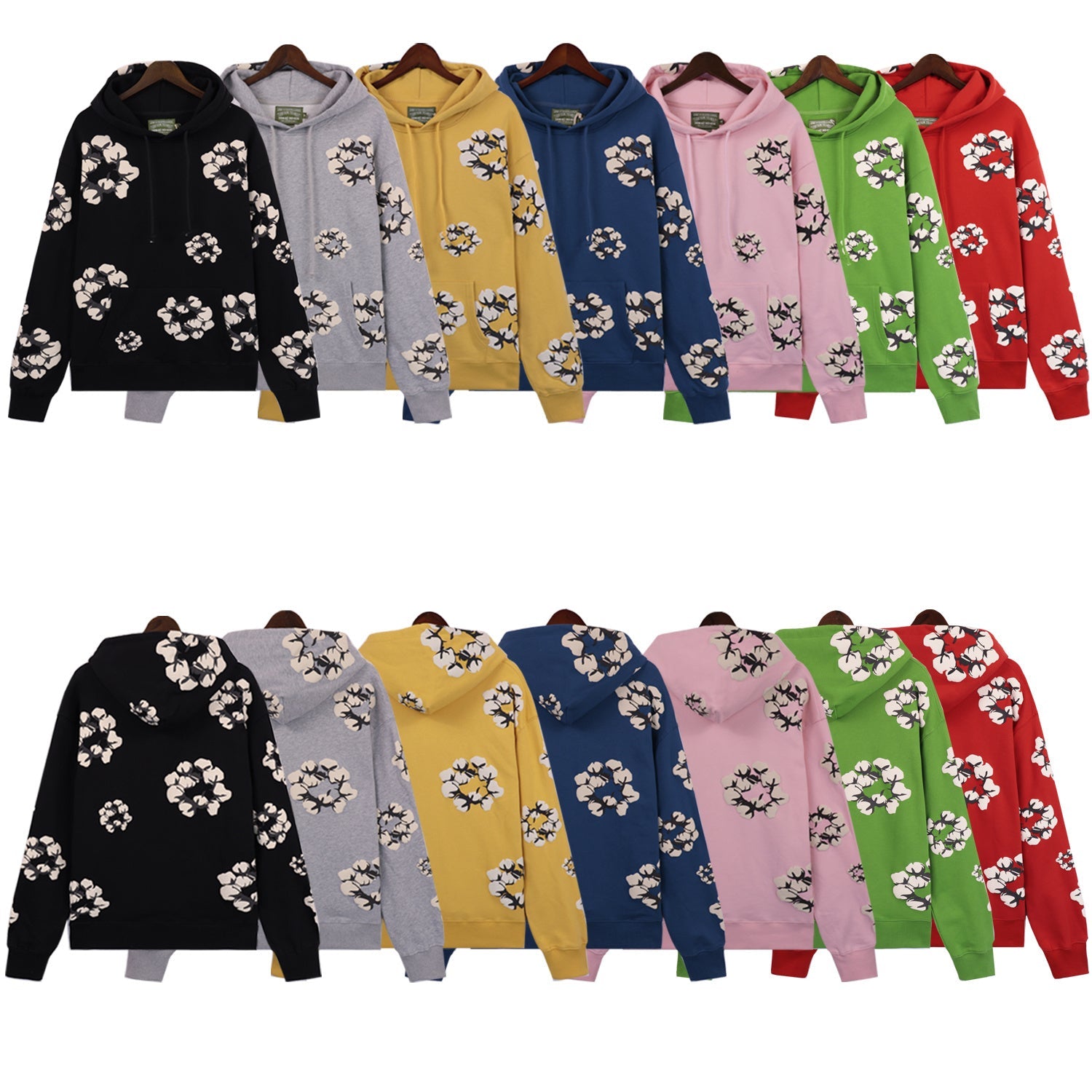 Denim Tears Cotton Wreath hoodie Tracksuit