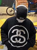 Stüssy Double S Logo Varsity Jacket