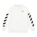 Off-White Diagonal Stripe Crewneck