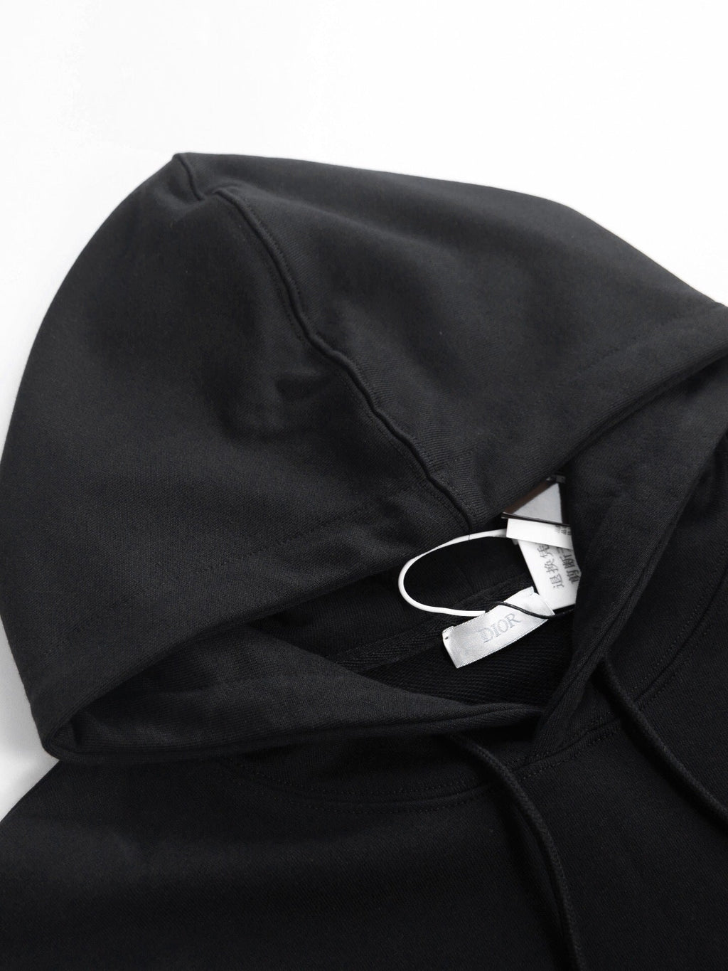 Christian Dior Icon Embroidery Hoodie Black