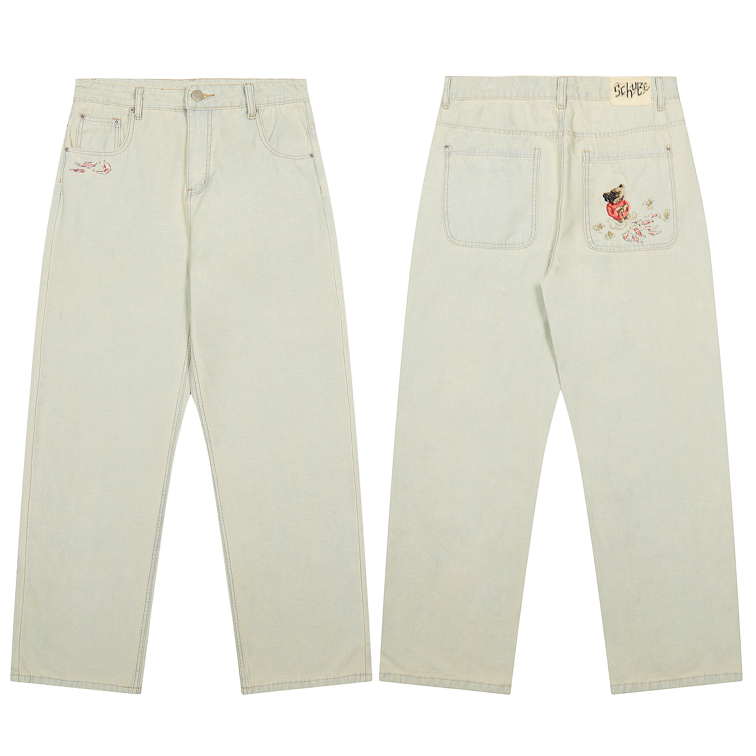 derschutze koi fish denim