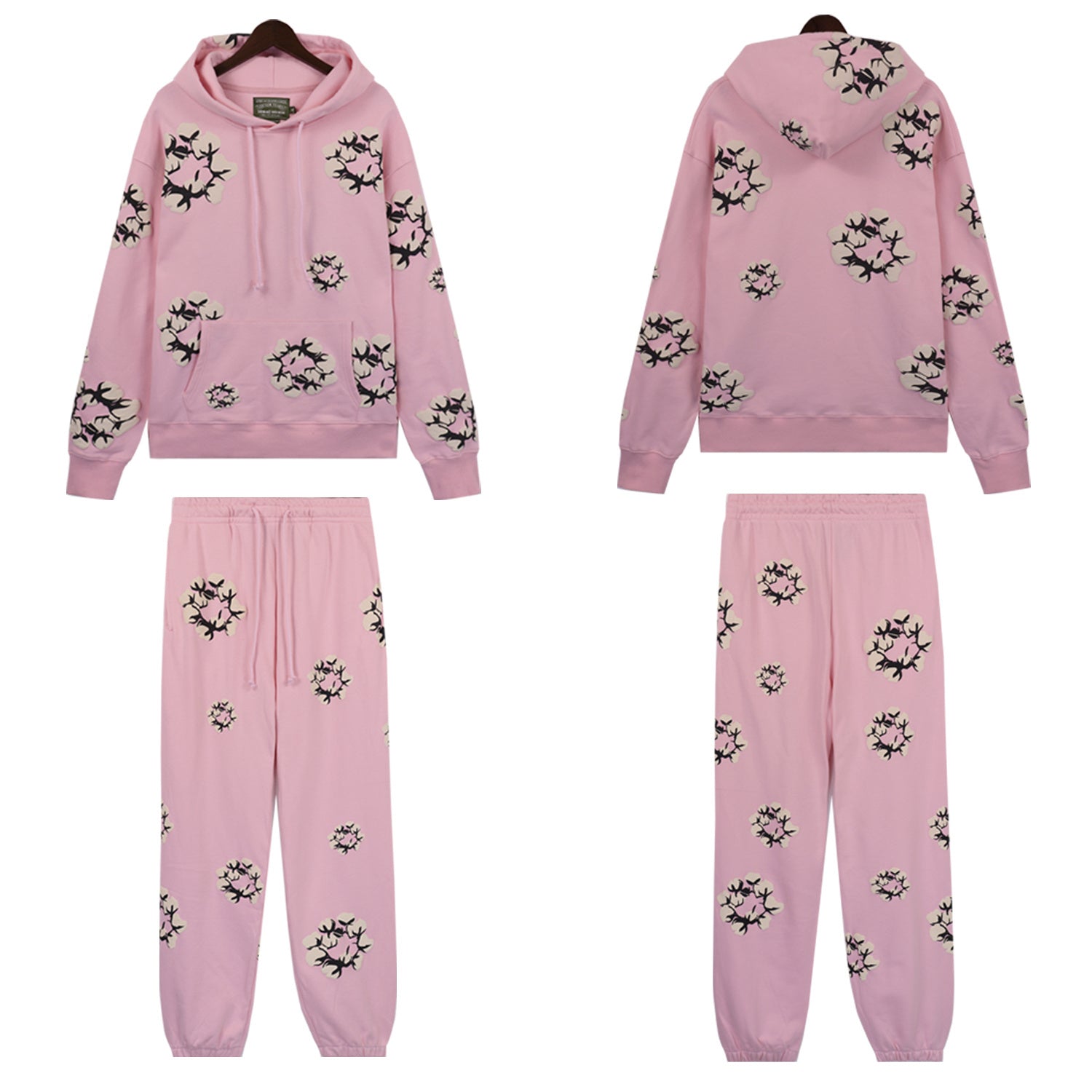 Denim Tears Cotton Wreath hoodie Tracksuit