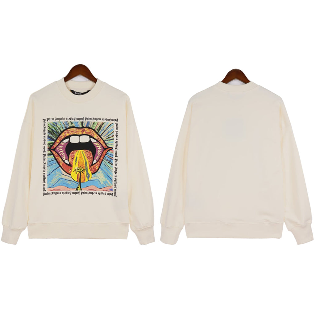 KALEIDOSCOPIC MOUTH - Fog Sweatshirt